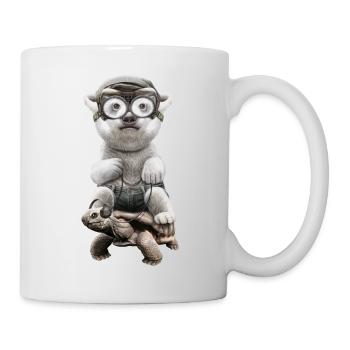 POLAR RIDING TORTOISE - Mug - white - Right