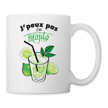 j'ai mojito - Mug blanc - blanc - Droite