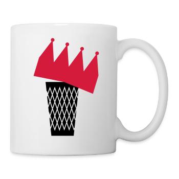 Ebbelwoi König - Tasse - Weiß - Rechts