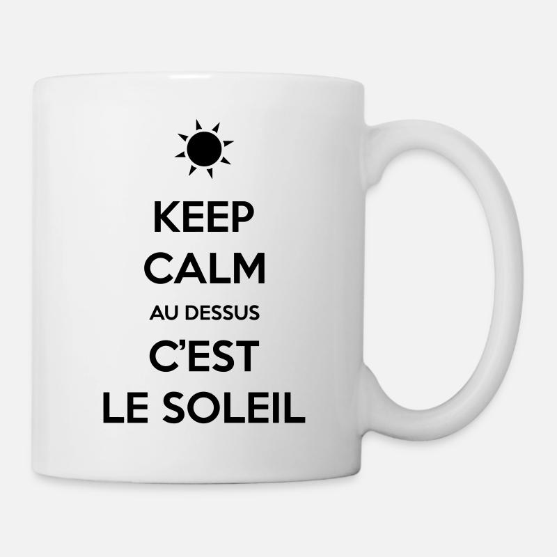 keep soleil - Mug blanc - blanc