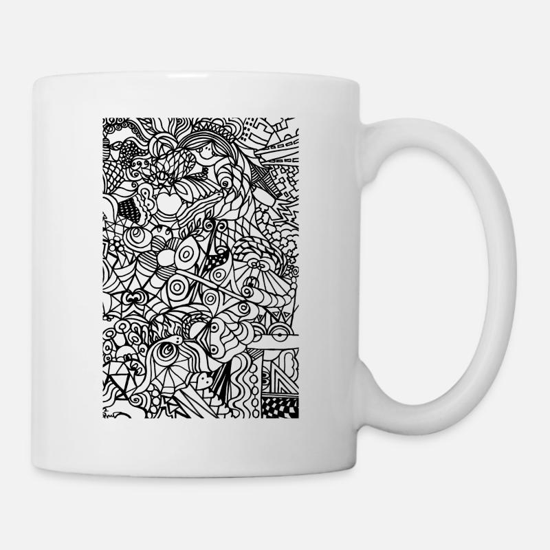 Suchbild - Tasse - Weiß