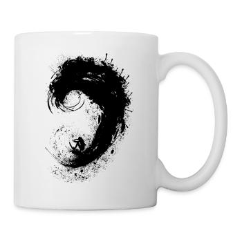 Surfer ink splash - Mug - white - Right