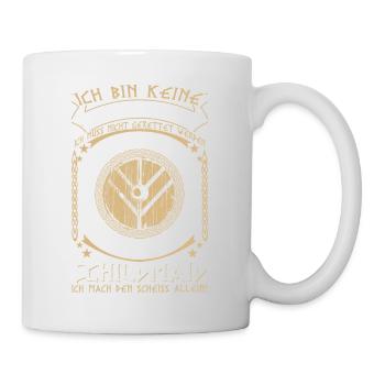 Ich bin eine Schildmaid - Tasse - Weiß - Rechts
