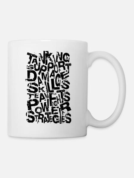 Typography of Legends - Mug blanc - blanc