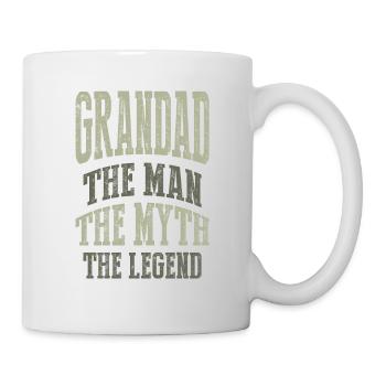 Grandad The Man T-shirts Gifts - Mug - white - Right