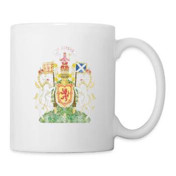 Scottish Coat of Arms Scotland Symbol - Mug - white - Right