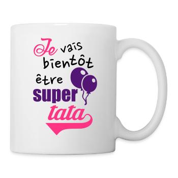 tata - Mug blanc - blanc - Droite