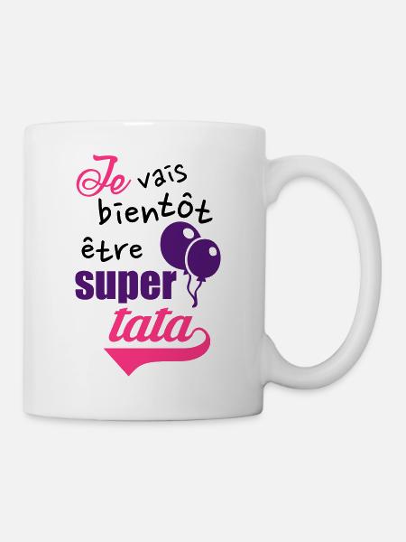 tata - Mug blanc - blanc