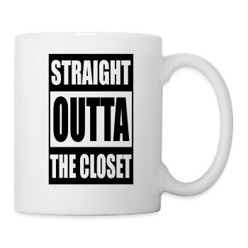 Outta The Closet - Mug - white - Right
