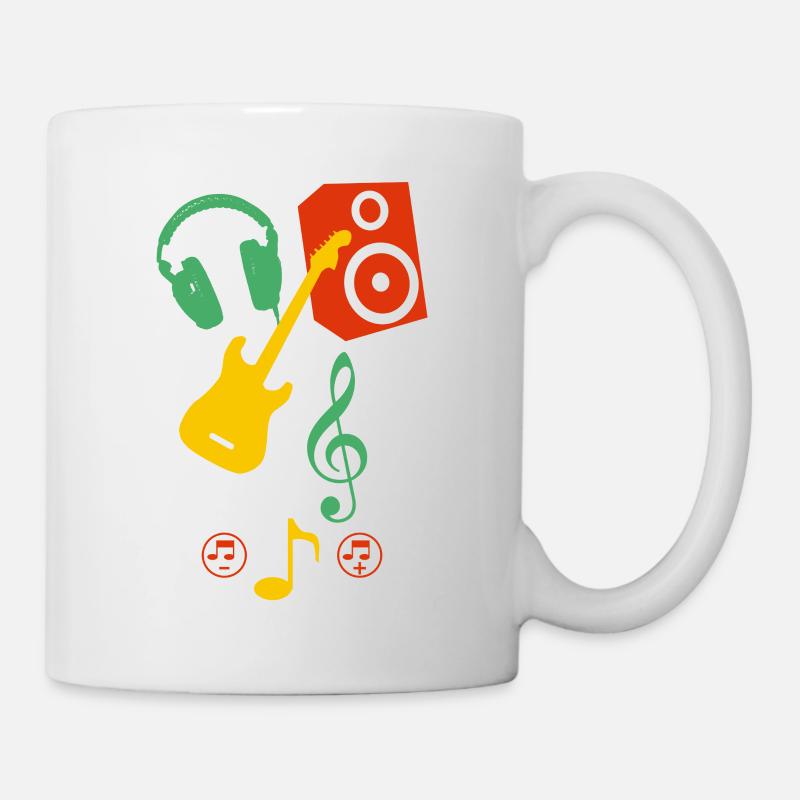 music - Tasse - Weiß