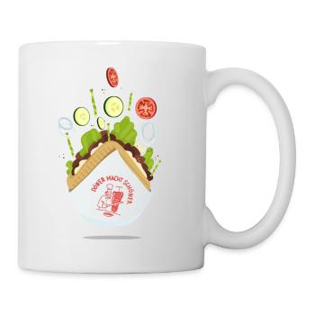 Doner makes beautiful - Mug - white - Right