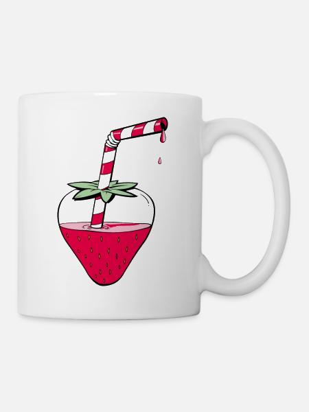 Strawberry - Mug - white