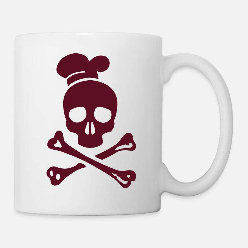 cannibal cook vector - Mug - white