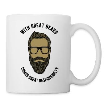 Bart - Tasse - Weiß - Rechts