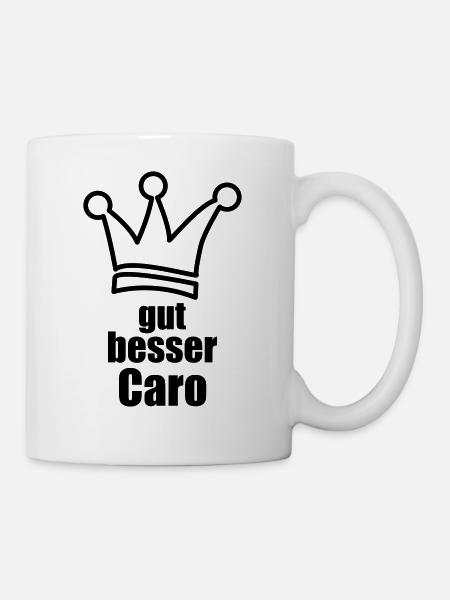 Caro - Tasse - Weiß
