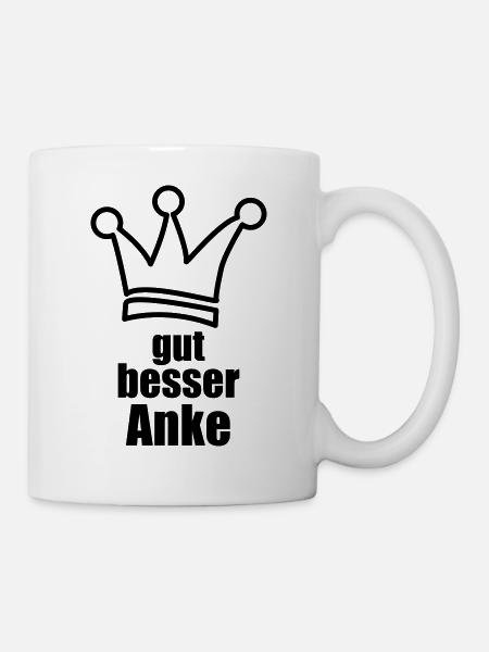 Anke - Tasse - Weiß