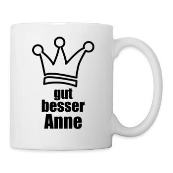 Anne - Tasse - Weiß - Rechts