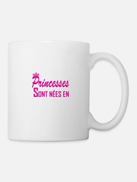 Septembre - Anniversaire - Princess - 2 - Mug blanc - blanc