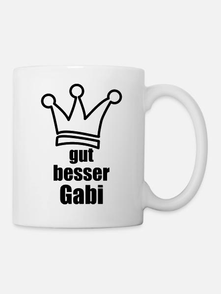 Gabi - Mug blanc - blanc