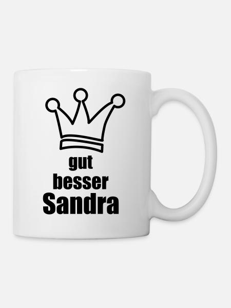 Sandra - Tasse - Weiß