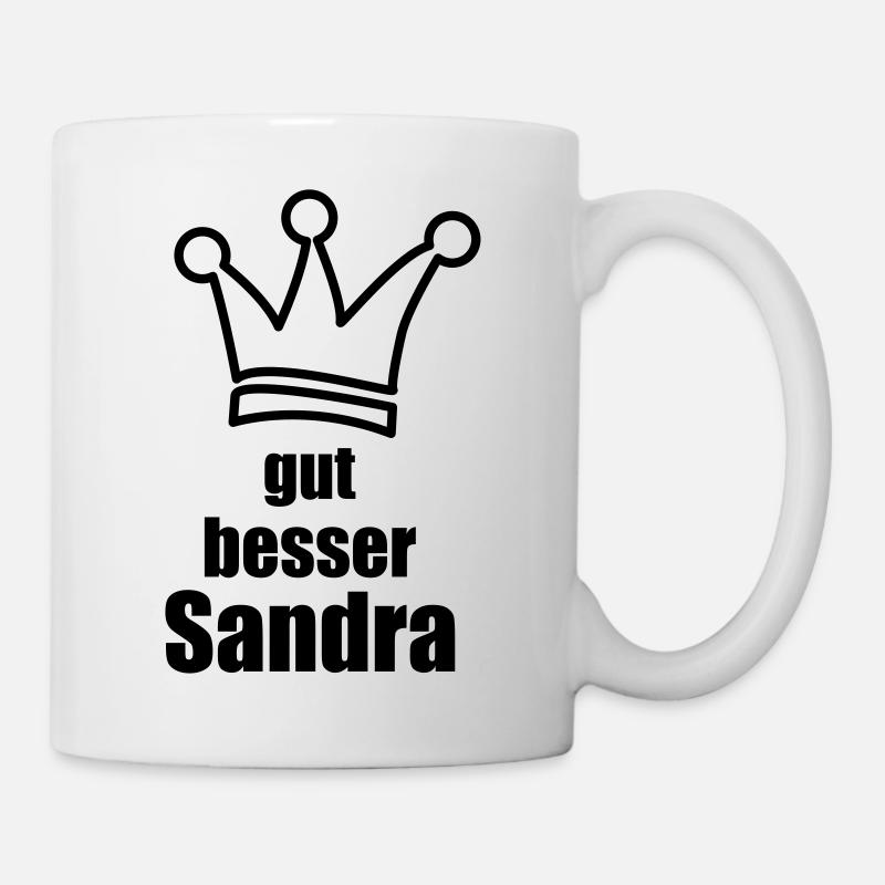 Sandra - Tasse - Weiß