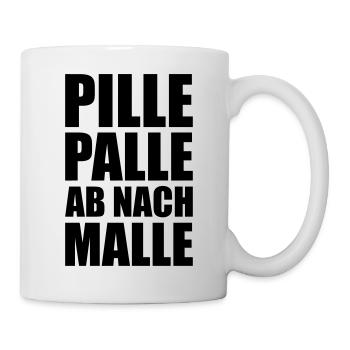 Pille Palle Malle - Tasse - Weiß - Rechts