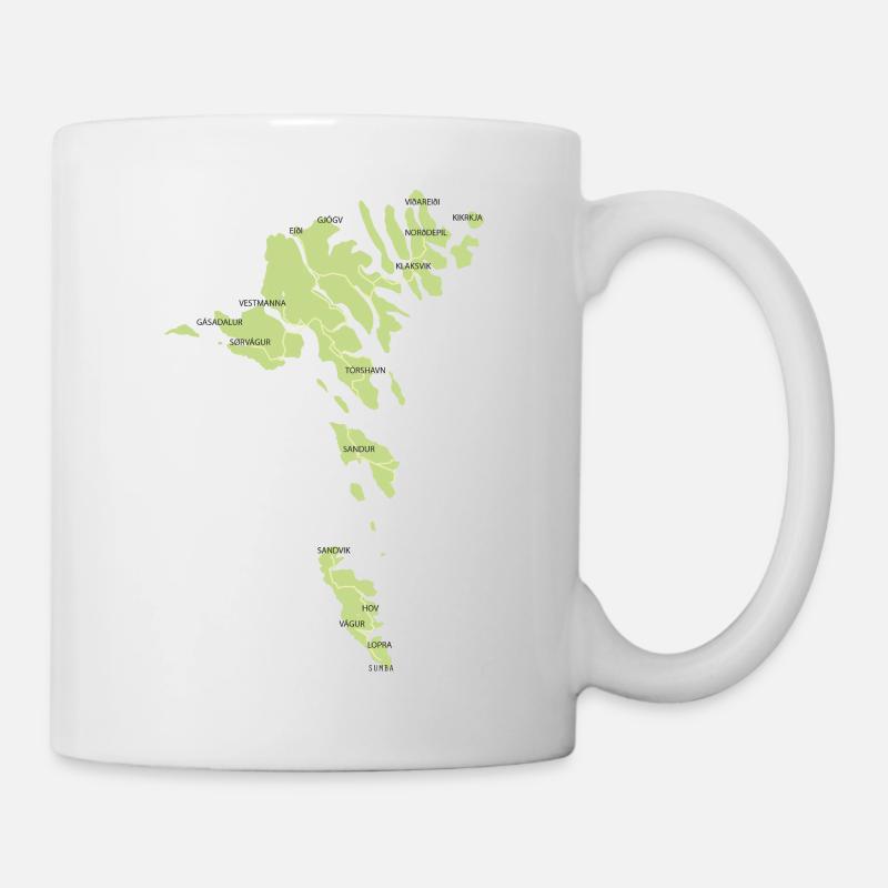 Féroé (îles) - Mug blanc - blanc