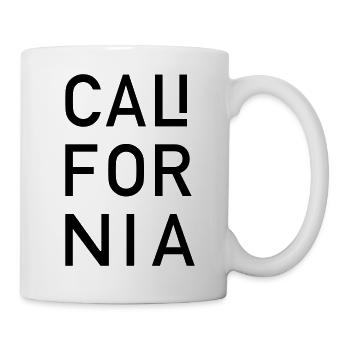 California - Tasse - Weiß - Rechts