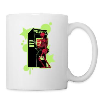 Salut-score - Mug blanc - blanc - Droite