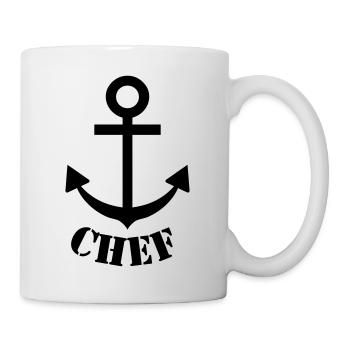 chef - Tasse - Weiß - Rechts