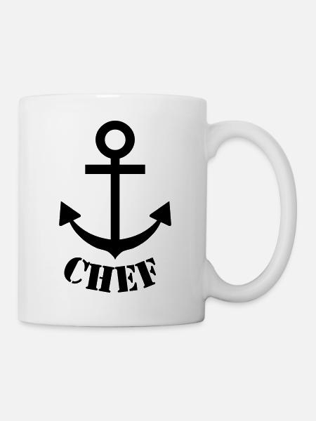 chef - Tasse - Weiß