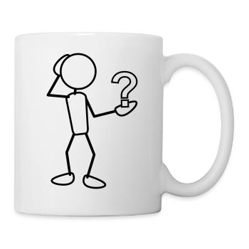 greyman_with_issues_at_hand_1c - Mug - white - Right