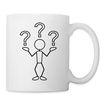 greyman_with_problems_1c - Mug - white - Right