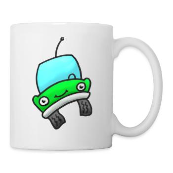 Car green - Mug - white - Right