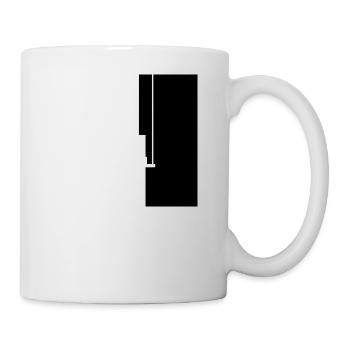 Der Maler - Tasse - Weiß - Rechts