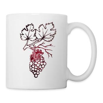 Herzblut - Tasse - Weiß - Rechts