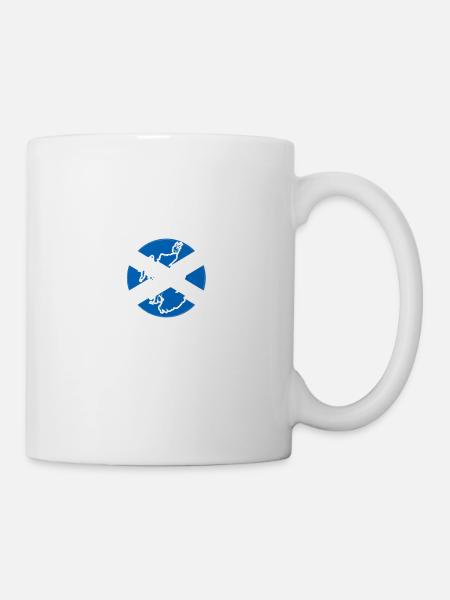 Therapie Schottland - Urlaub Geschenk Glasgow Skye - Tasse - Weiß