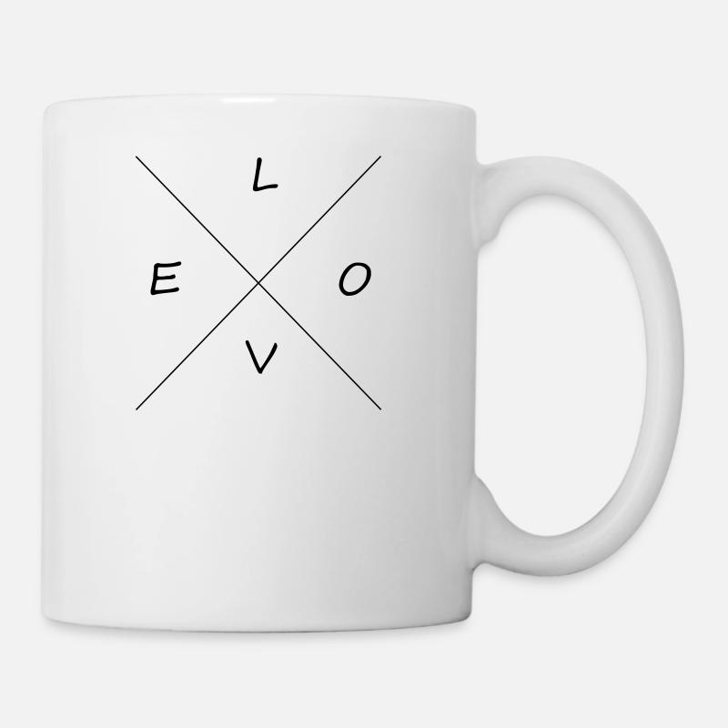 AMOUR - Mug blanc - blanc