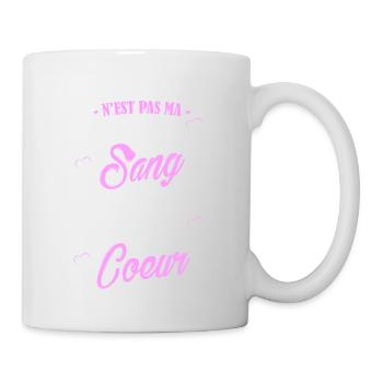Soeur de coeur - Mug blanc - blanc - Droite