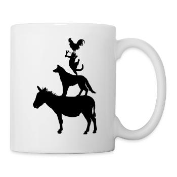 BREMER MUSICIENS DE LA VILLE CADEAU T-SHIRT - Mug blanc - blanc - Droite