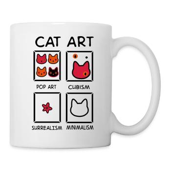 2541614 130217217 art du chat - Mug blanc - blanc - Droite