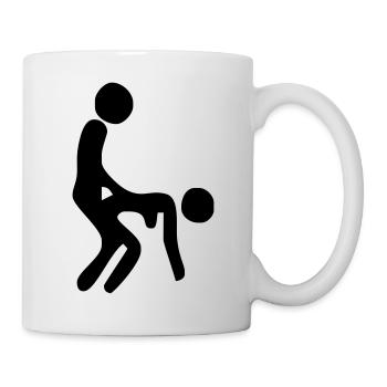 canine - Mug blanc - blanc - Droite