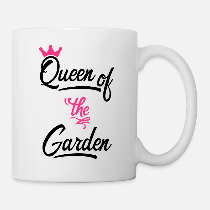 Garten - Tasse - Weiß