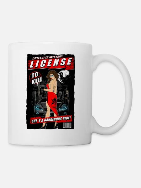 Detektiv - Tasse - Weiß