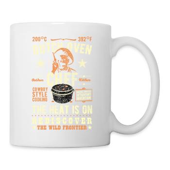 Dutch Oven Original Design Dutch Oven Chef Outlaw - Tasse - Weiß - Rechts