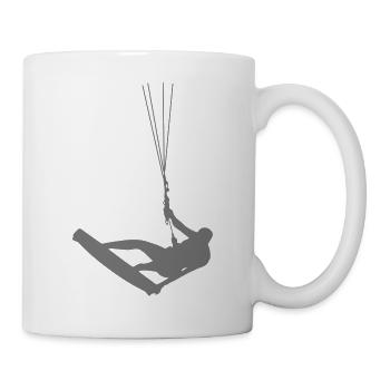 Kitesurfer - Tasse - Weiß - Rechts