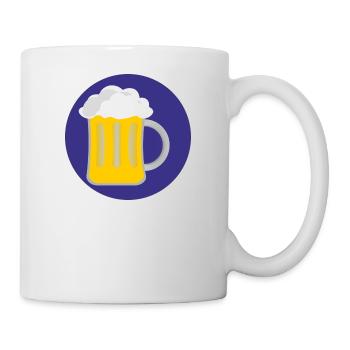 beer - Tasse - Weiß - Rechts