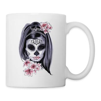 La Catrina - Day of the Dead - Mug - white - Right