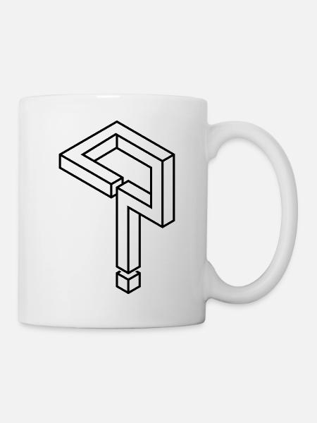 Impossible Figure 73A - Mug - white
