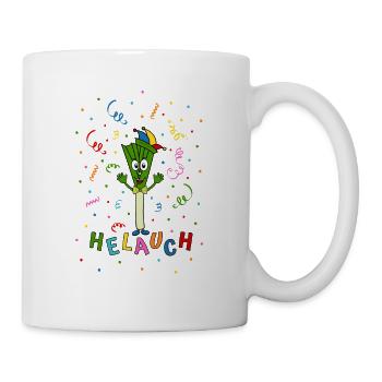 Lauch Helauch - Tasse - Weiß - Rechts